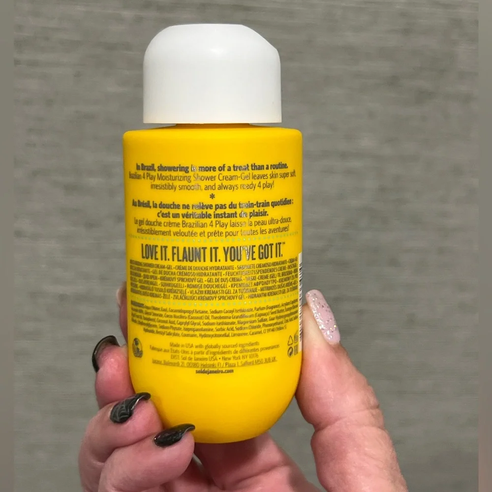 Sol de Janeiro Brazilian Play Moisturizing Shower Cream-Gel - Yellow